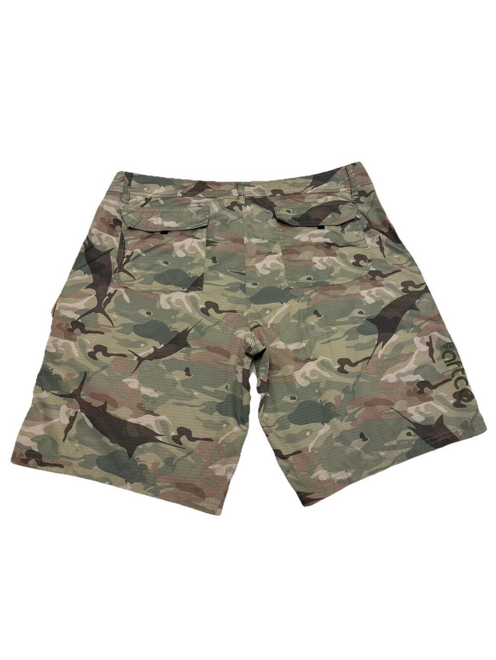 Men’s AFTCO M82 Tactical Fishing Pants Green Camo Size 36 - Picture 5 of 5